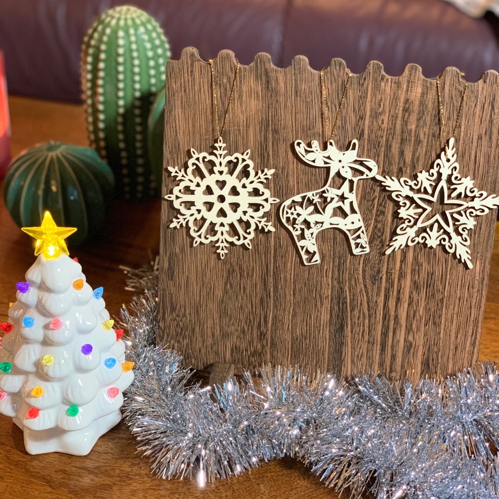 Wooden Christmas Ornaments